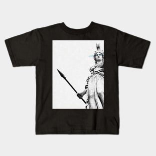 Athena the goddess of wisdom Kids T-Shirt